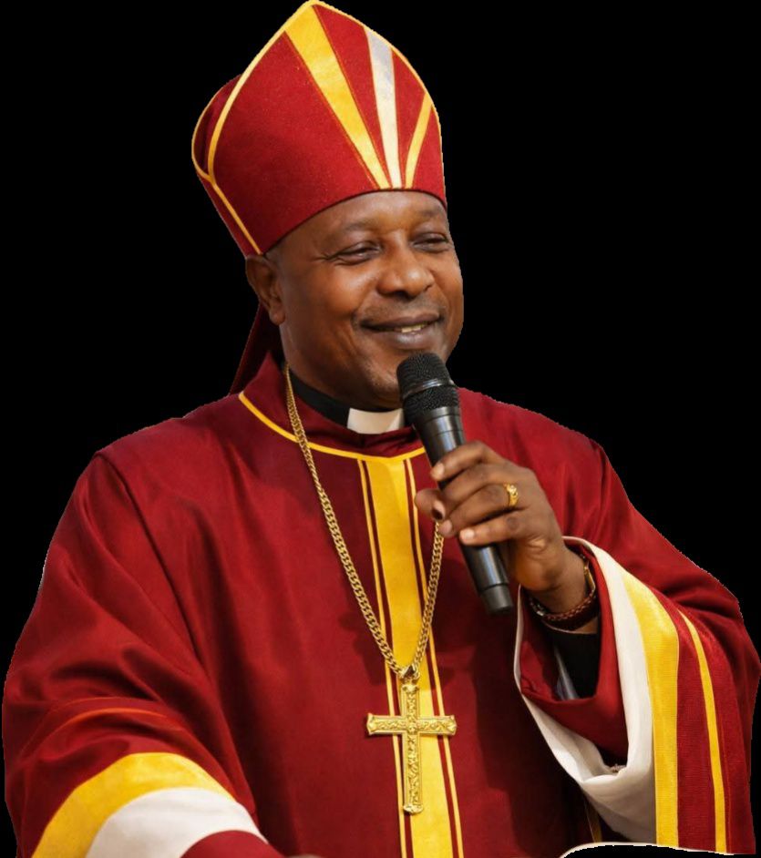 Church interior showing historic woodwork